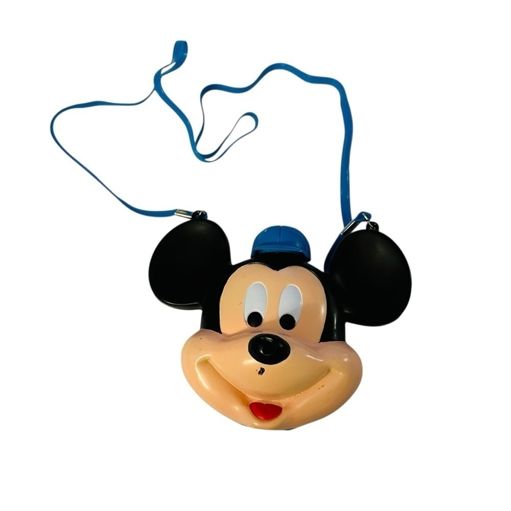 Disney Vintage Black and Blue Canteen with Iconic Design